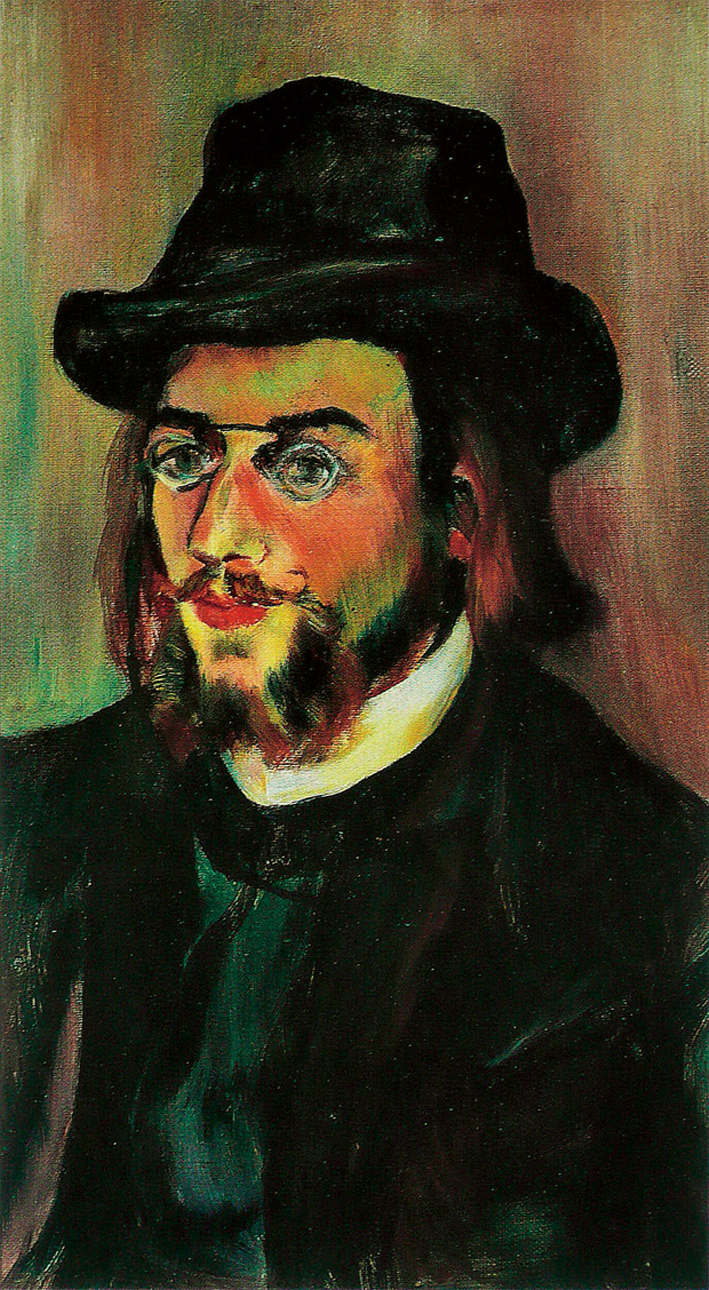  Suzanne Valadon —— portrait of erik satie